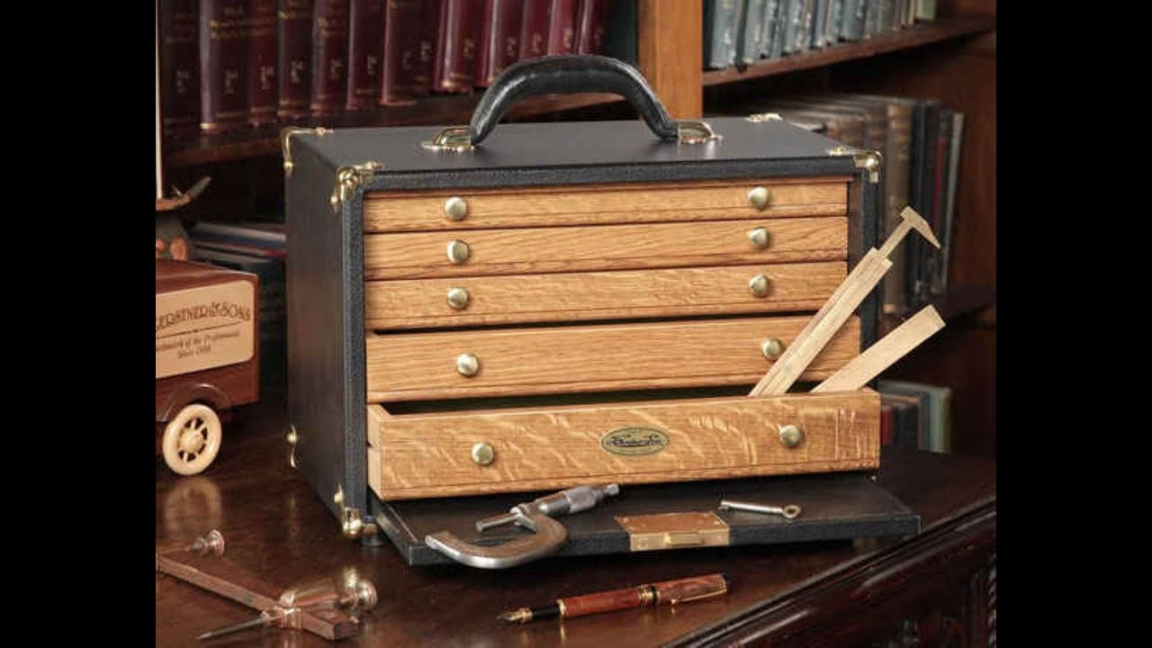 Gerstner & Sons brand wooden tool chest / Machinist Chest - American owned, hand crafted quality