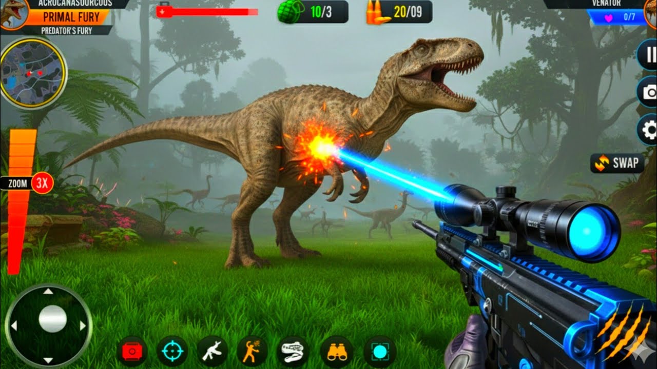Wild Animal Hunter 3D: Epic Dinosaur Hunting Adventure 🦖|New 2026 Update Gameplay #4