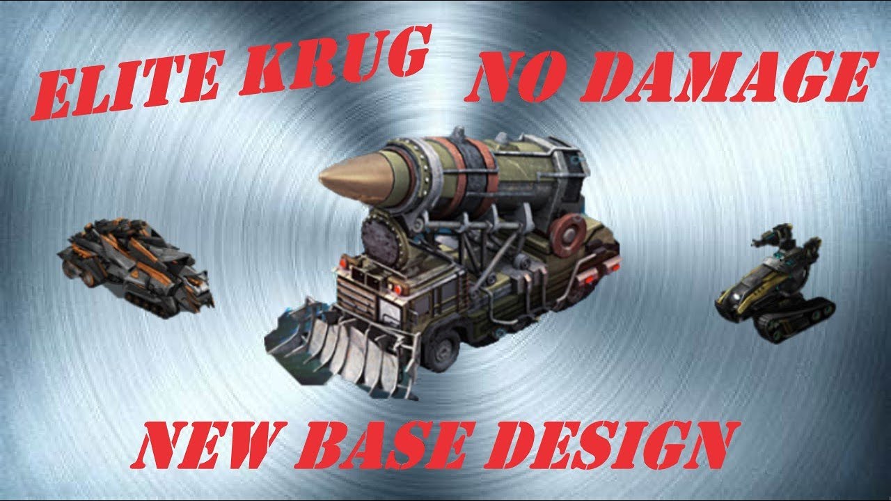 War Commander - Elite Krug (New Design) - No Damage - Walkthrough