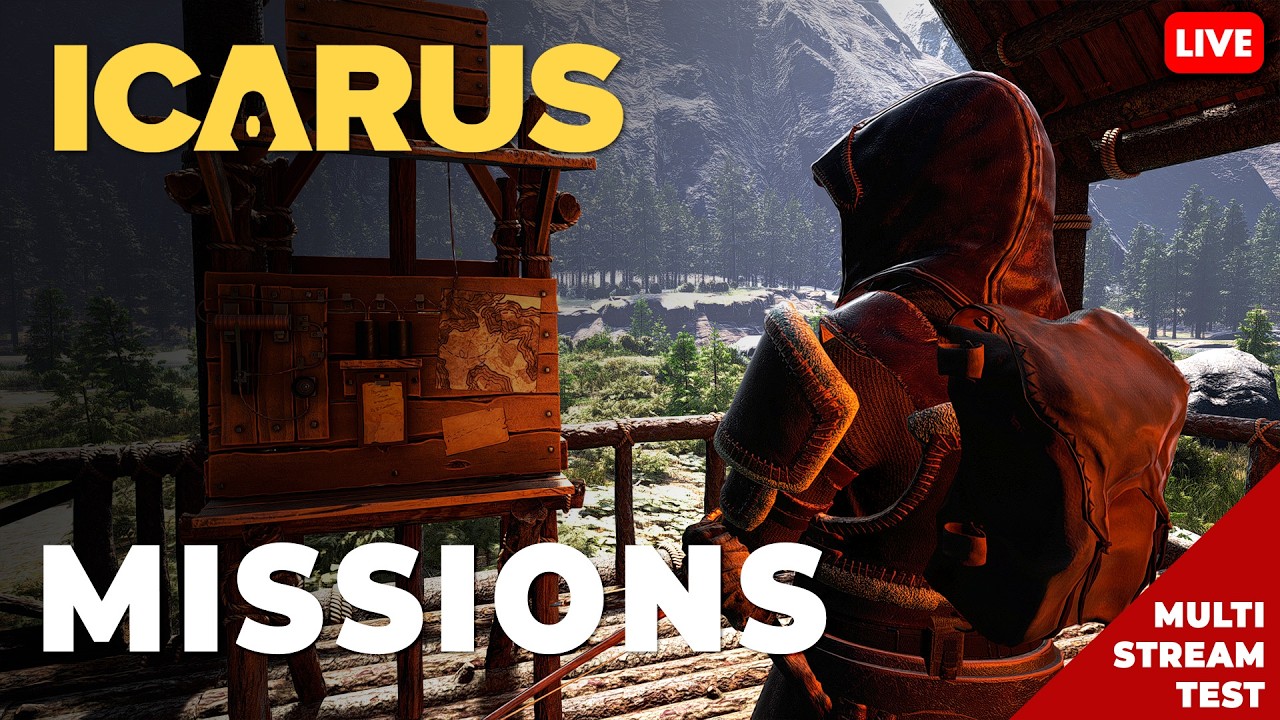 🔴 Taking On Our First Missions | Icarus (Testing Multistream)