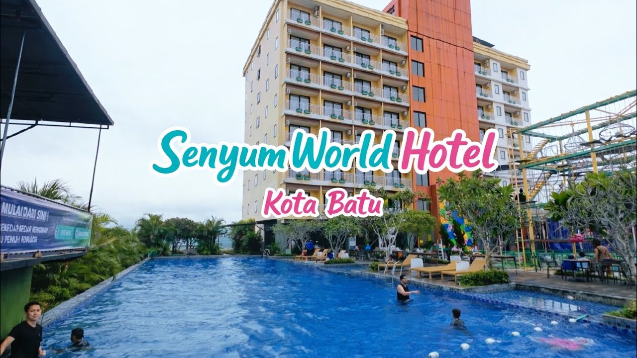 Senyum world hotel batu || Hotel kids friendly dengan pemandangan indah.. Part 1