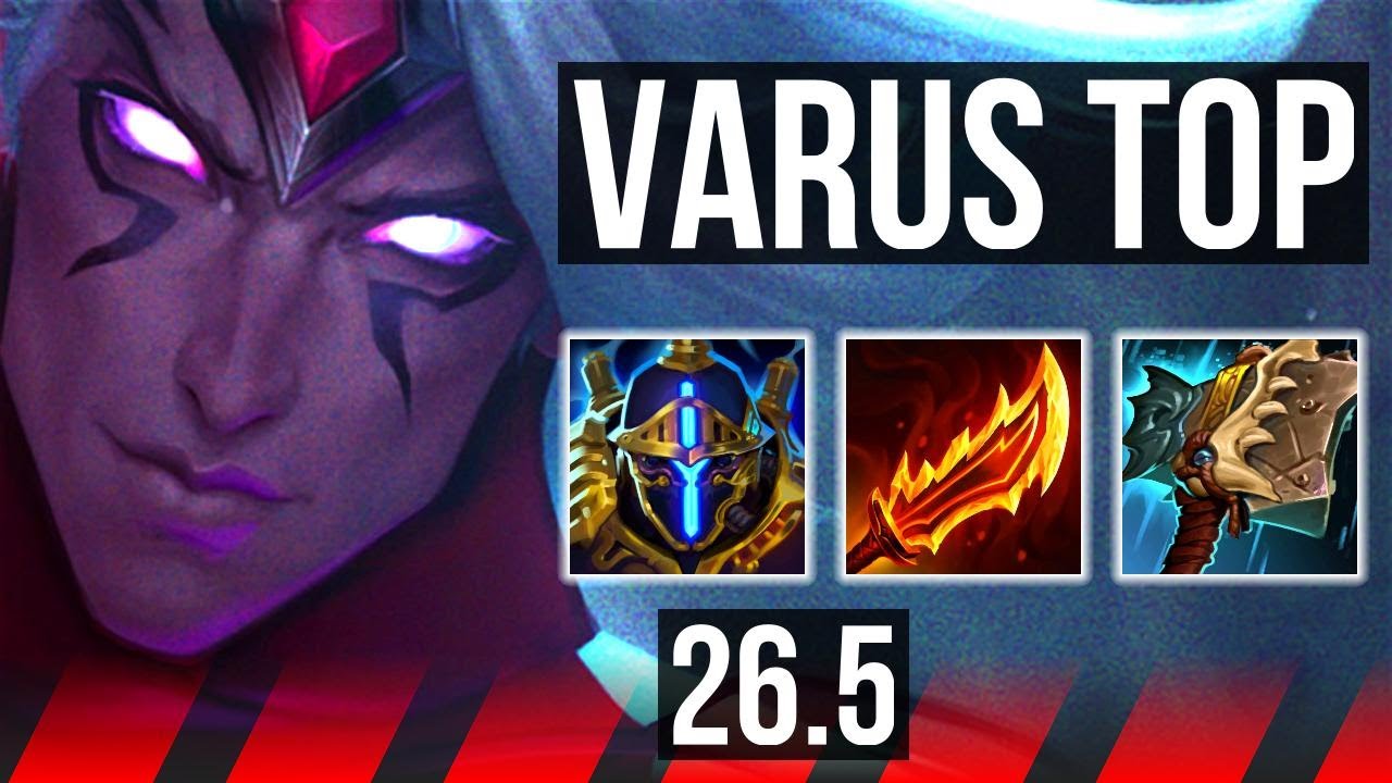 VARUS vs ZAAHEN (TOP) | KR Master | 26.5