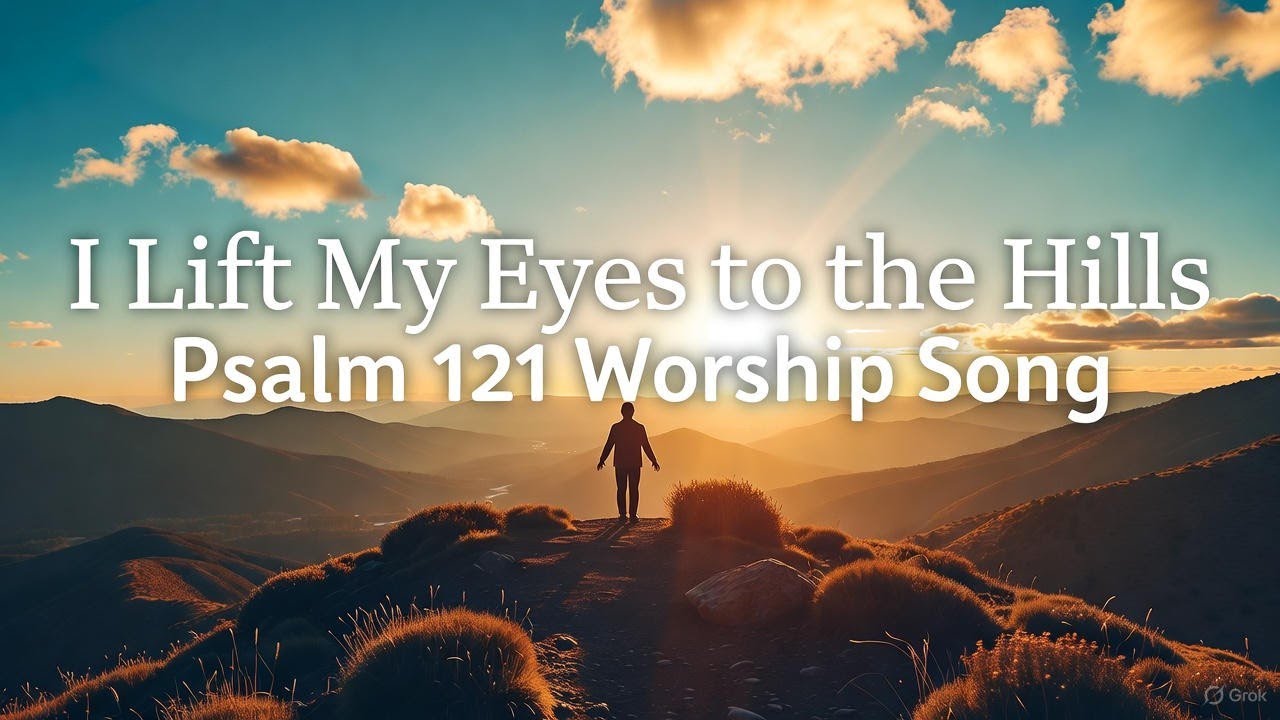  👉 I Lift My Eyes to the Hills | Peaceful Christian Acoustic Worship Song (Psalm 121:1–2)