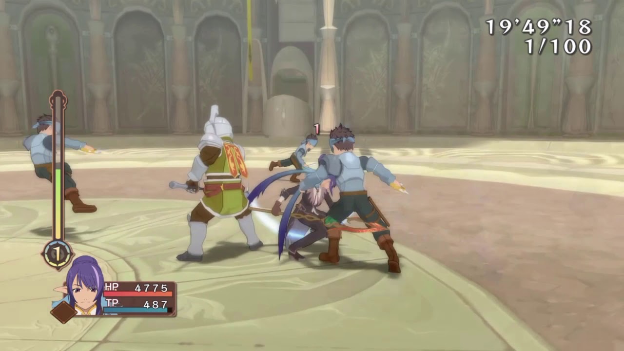 Tales Of Vesperia: Effective Fell Arms Power Up Method.