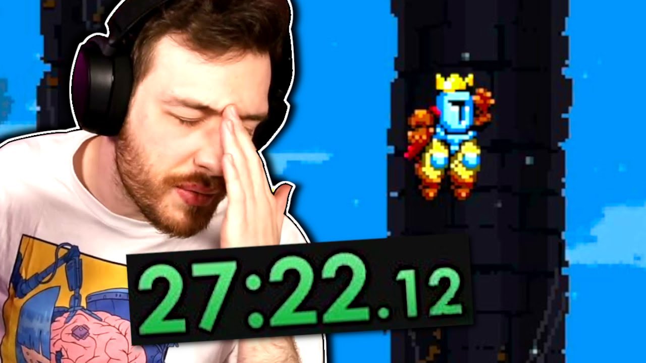 I Tried To Speedrun Jump King...