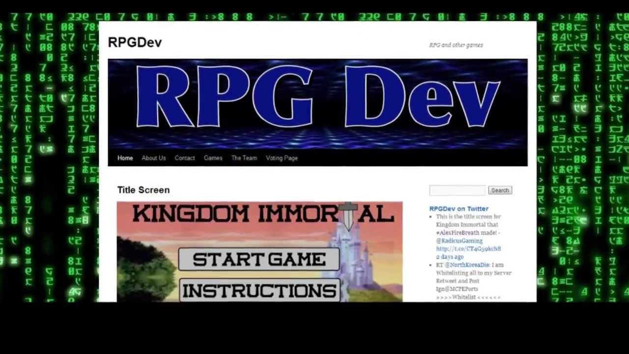 RPGDev Team Offical Trailer