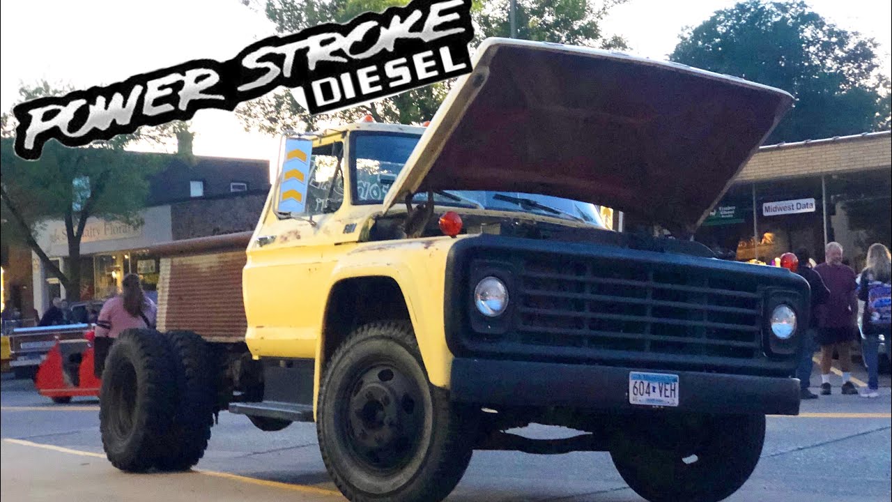 7.3L powerstroke DIESEL swapped f600 is for sale again????