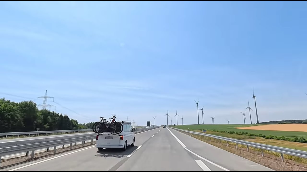 🇩🇪📍 Driving the A49 Autobahn | From Kassel to the A5 Junction | Germany Road Trip 🚗🌲 2025