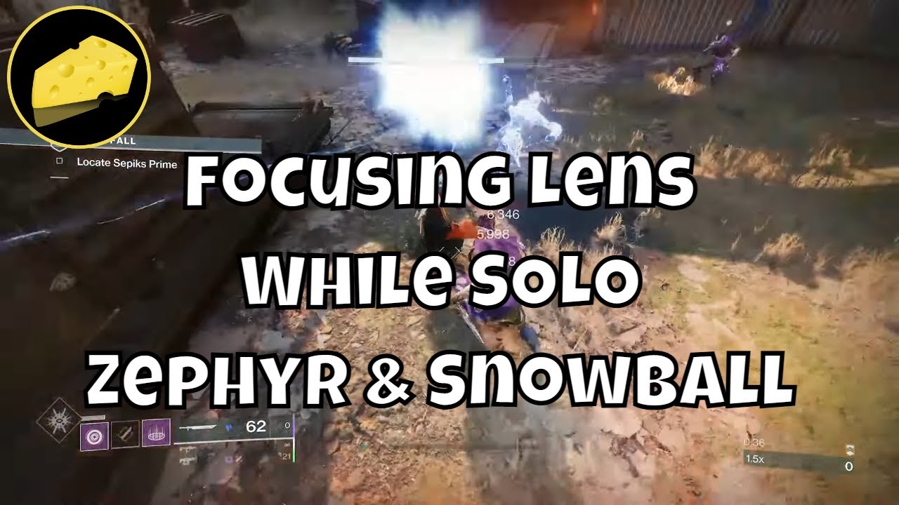 Focusing Lens Activated SOLO Dawning Zephyr Sword & Snowballs - Cold Steel Perk