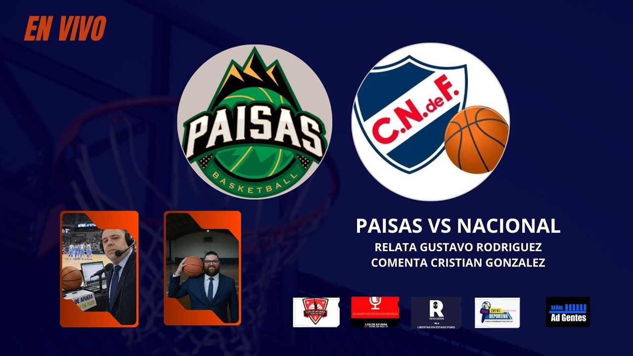 EN VIVO - PAISAS ( COL) VS NACIONAL (URU) BASKETBALL CHAMPIONS LEAGUES AMERICAS
