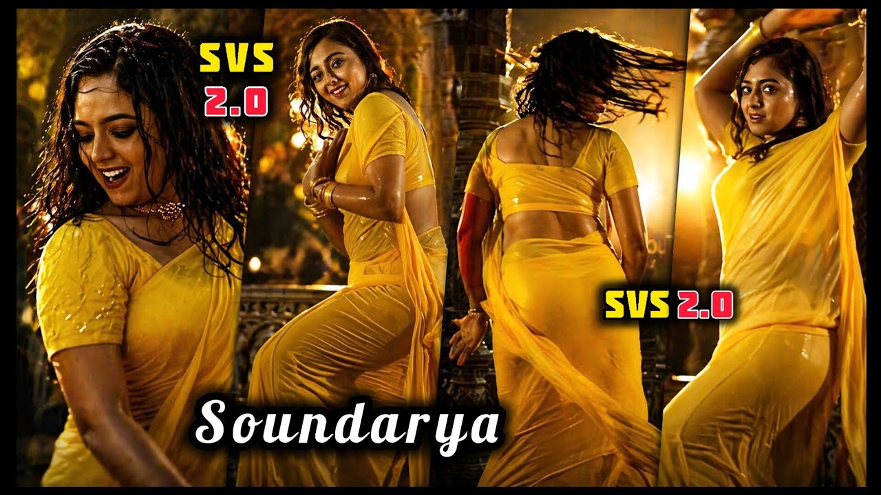 Soundarya’s Ethnic Elegance in a Mesmerizing Glam Saree Look