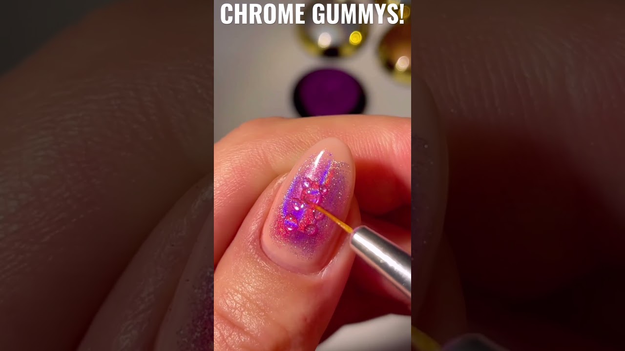 OMG! How Cuuute! Chrome GUMMY BEARS🤩🔥 