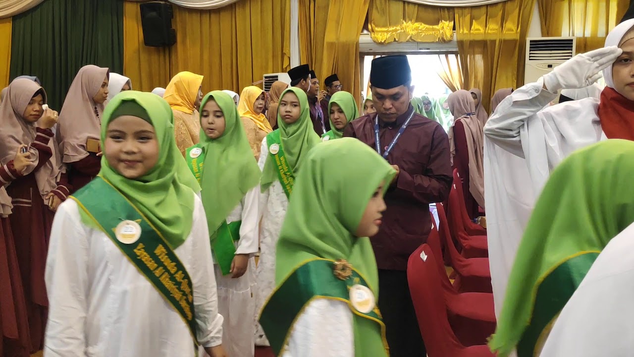 Prosesi wisuda takhtim & tahfidz Al Qur'an yayasan al-khairiyah SBY 2020