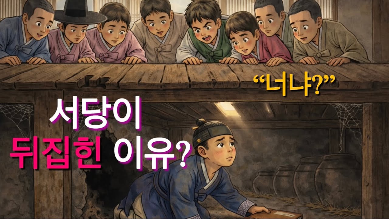서당을 뒤집은 방귀, 드디어 밝혀진 범인 | 서당 마루 밑의 수상한 방귀 2부