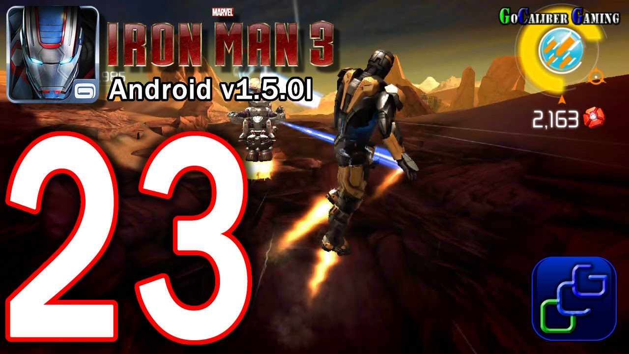 IRON MAN 3: The Official Game Android Walkthrough - Part 23 - NEW Location DUNES
