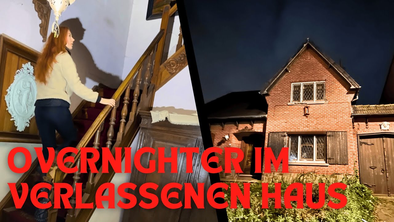 Komplett eingerichteter Lost Place - und wir haben dort übernachtet 😳 Mit @EtiennePaff