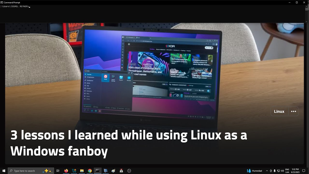 3 lessons I learned while using Linux as a Windows fanboy