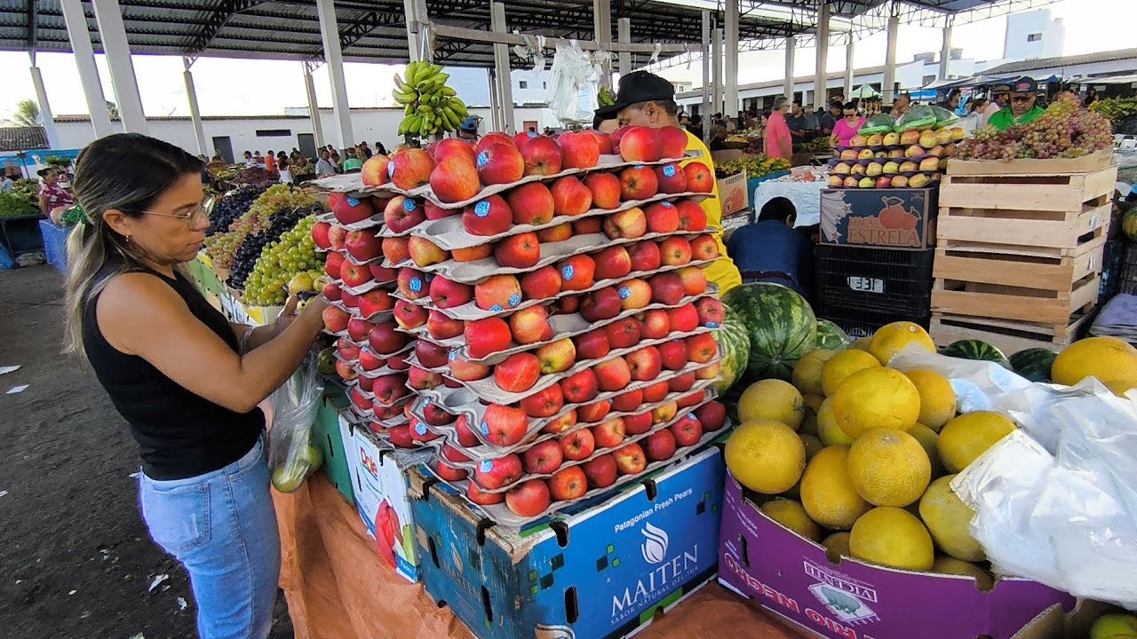 FEIRA LIVRE EM BARRA DE SANTA ROSA -PB 