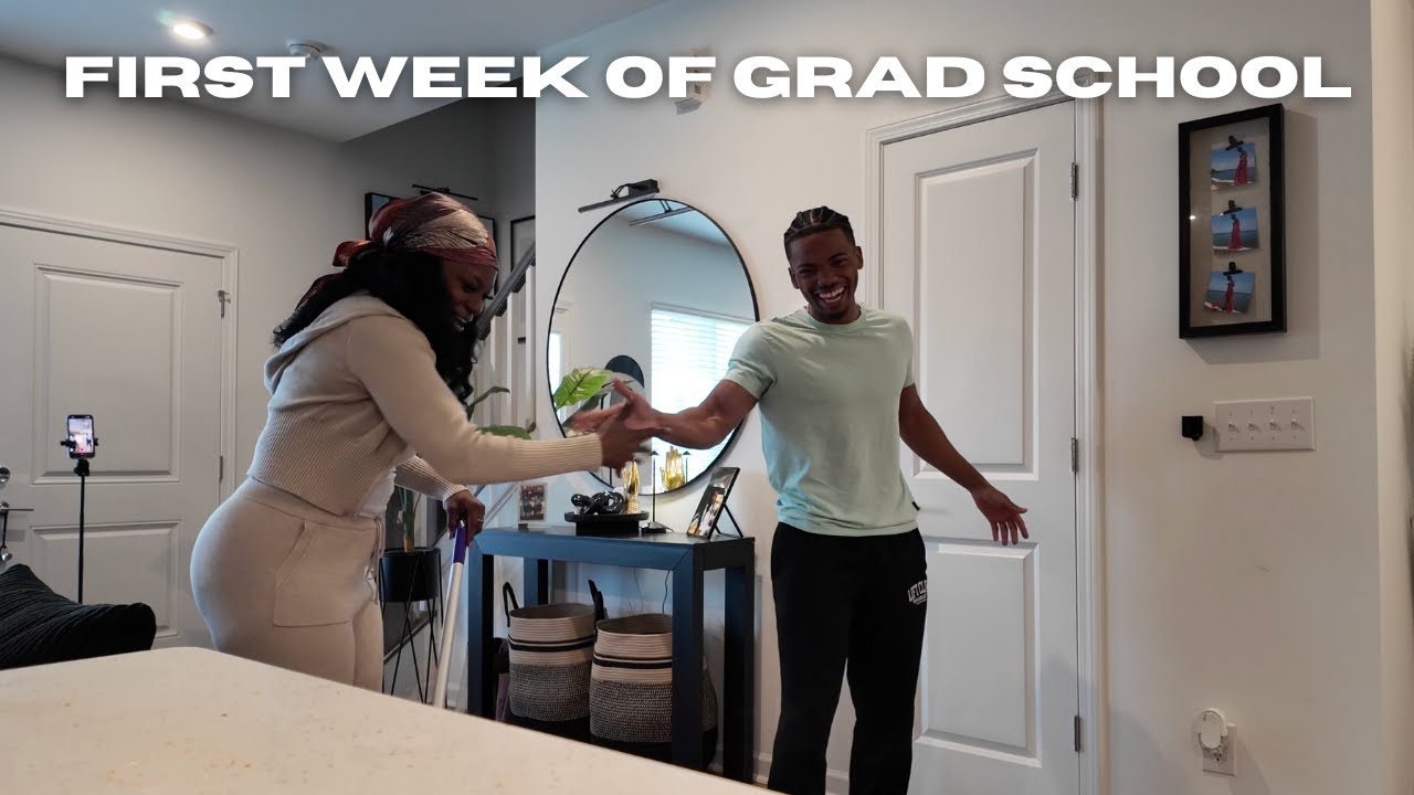 My First Week Of Grad School!! | New Friends | Good Vibes | New Chapter