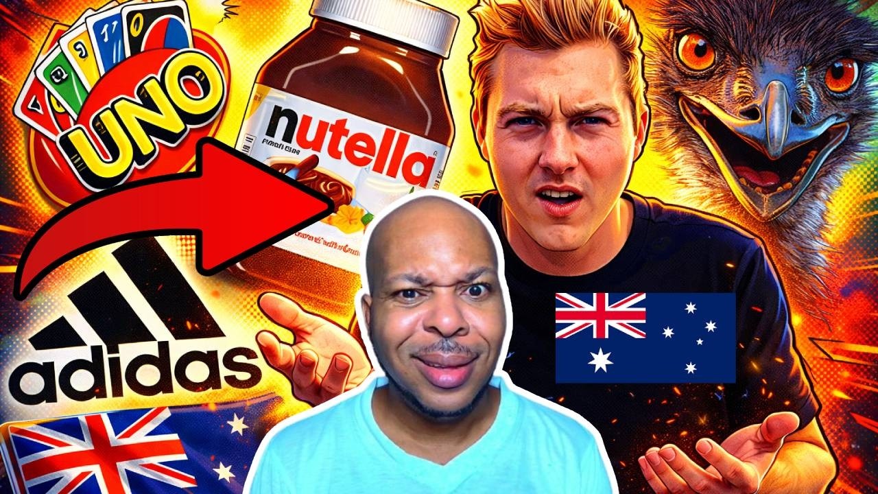 Black Guy Reacts To 50 Words Australians Pronounce Weird (American VS Australian Pronunciation)