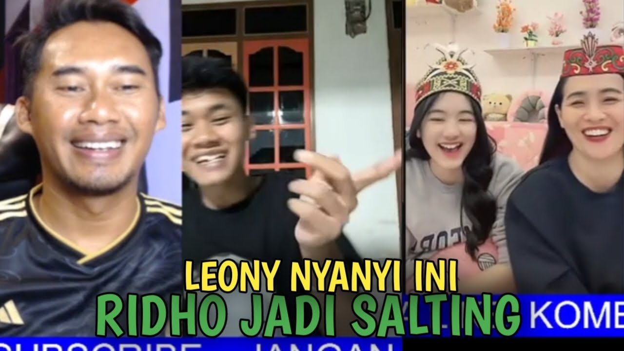 Ridho salting, saat Leony nyanyi cover lagu ini