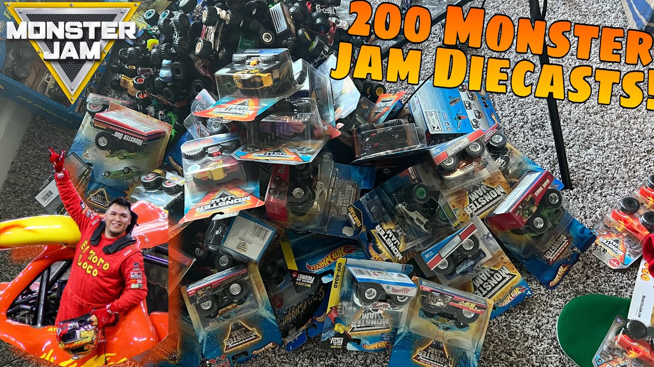 Я купил коллекцию литых фигурок Childhood Monster Jam от WORLD CHAMPIONS!