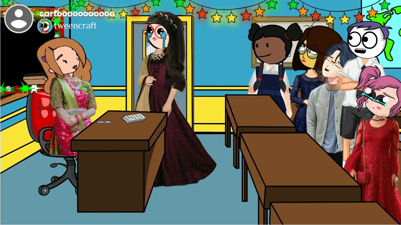 🍫பூமாரியை அழ வைத்த புதுசா வந்த டீச்சர்🙄🙄 #backtoschool #funnyvideo