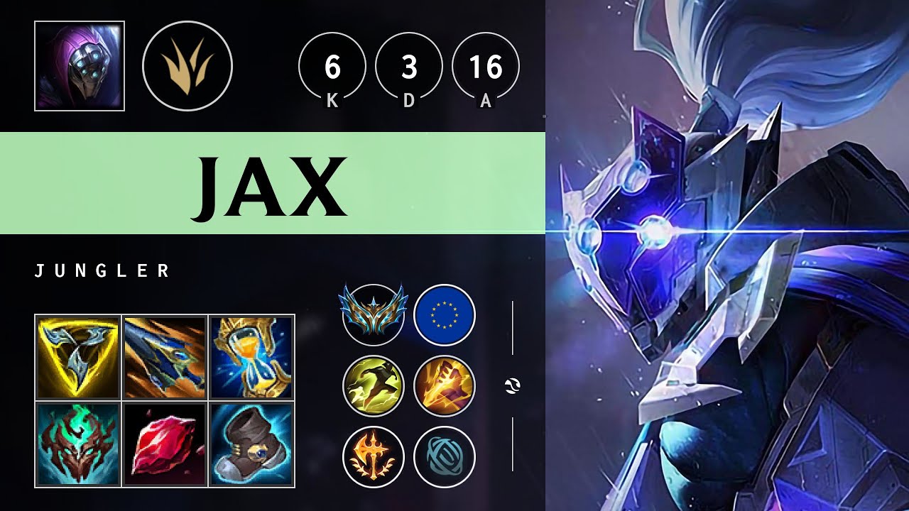 Jax Jungle vs Viego - EUW Challenger Patch 25.13
