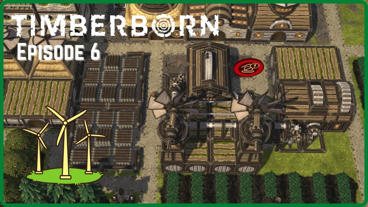 Beaver Wind Power! Timberborn S1E6