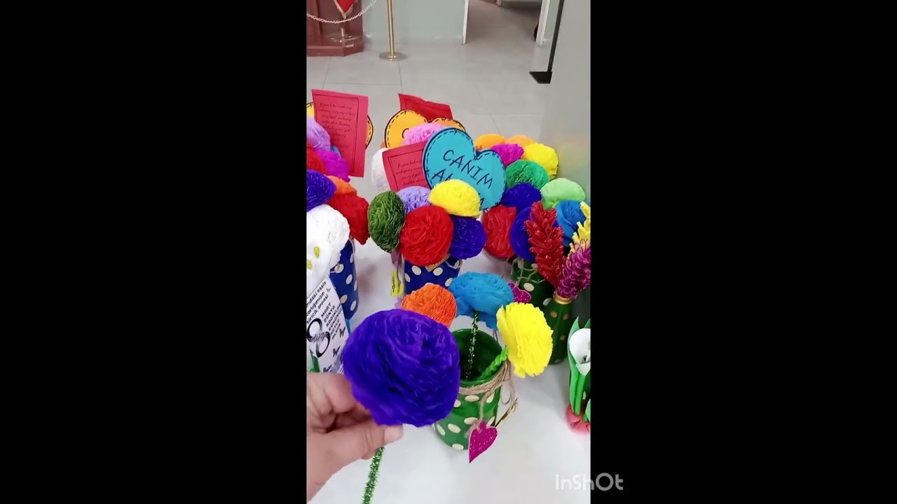 Okul öncesi sene sonu sergisi