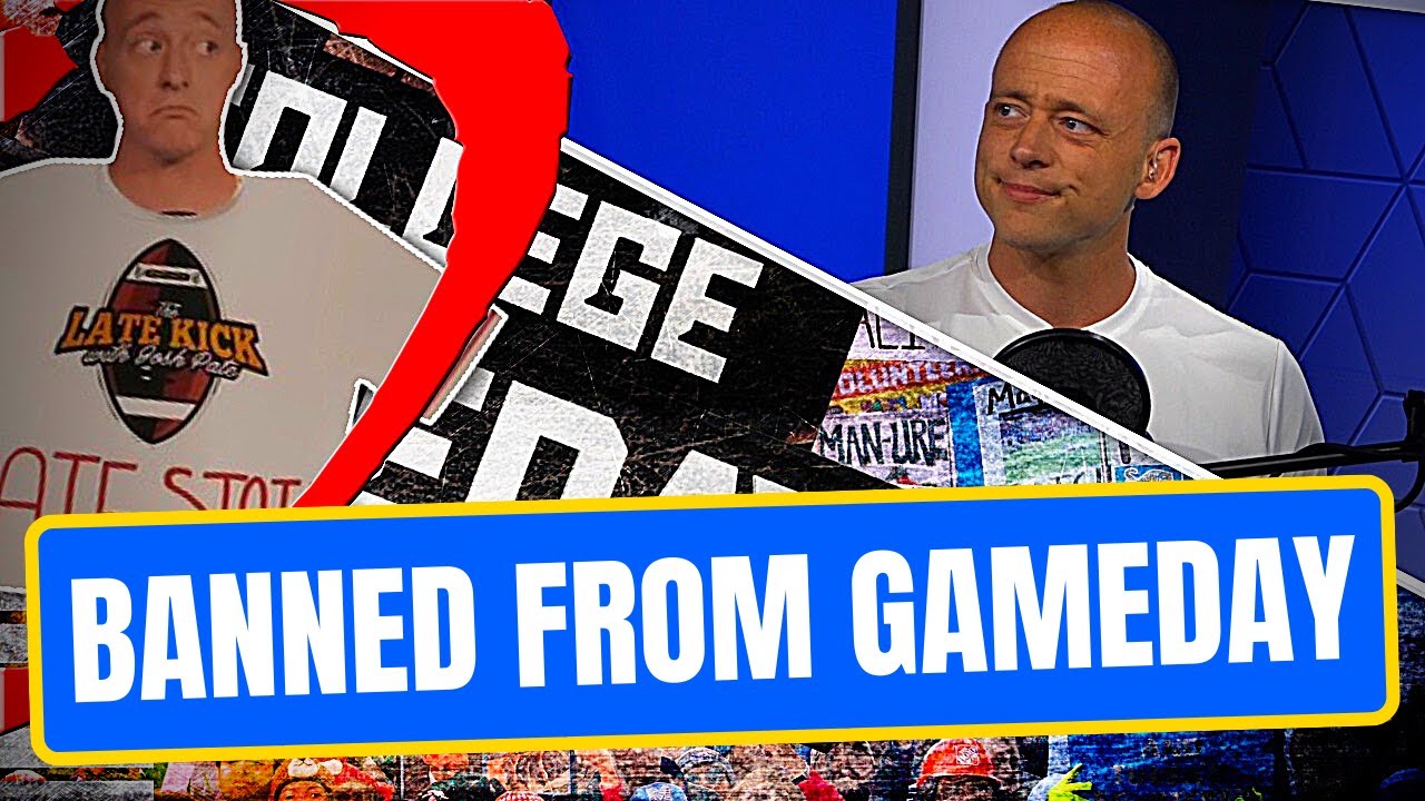 Josh Pate On Getting Banned From College GameDay (Late Kick Cut)
