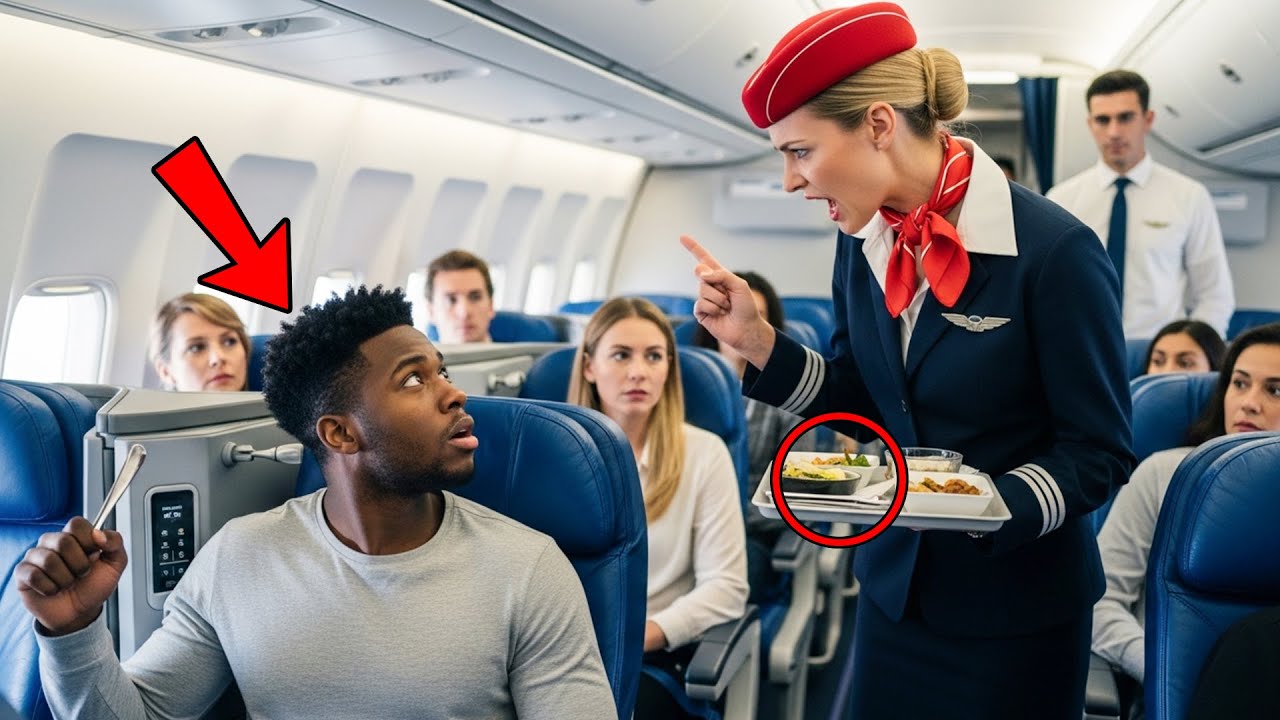 Black CEO Denied First Class Meal — Then FIRES Whole Crew in Front of Everyone!