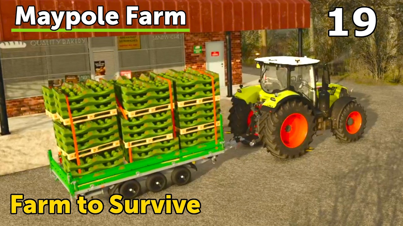 It's Time To Sell All Are Products! I Farm to Survive Episode 19 - Farming Simulator 25