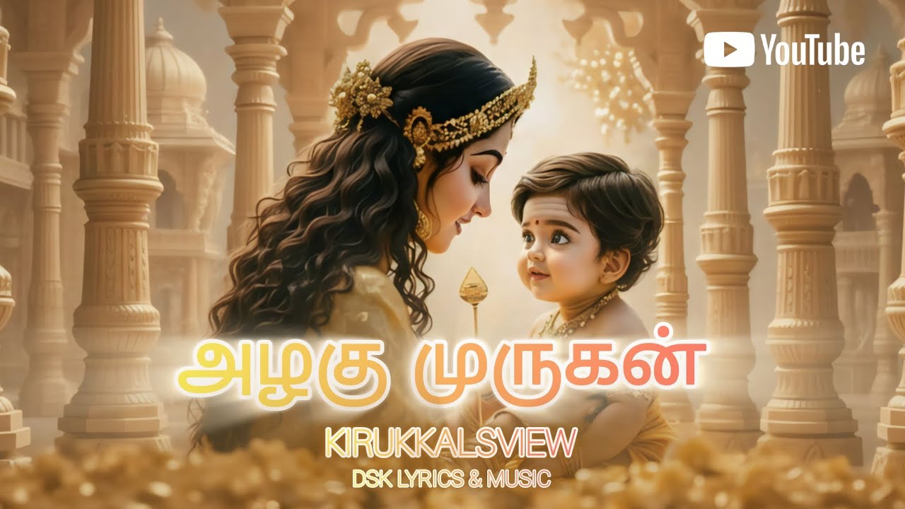 Azhagu Murugan - Official Lyric Video | Original Tamil Indie Song | DSK | Kirukkals View