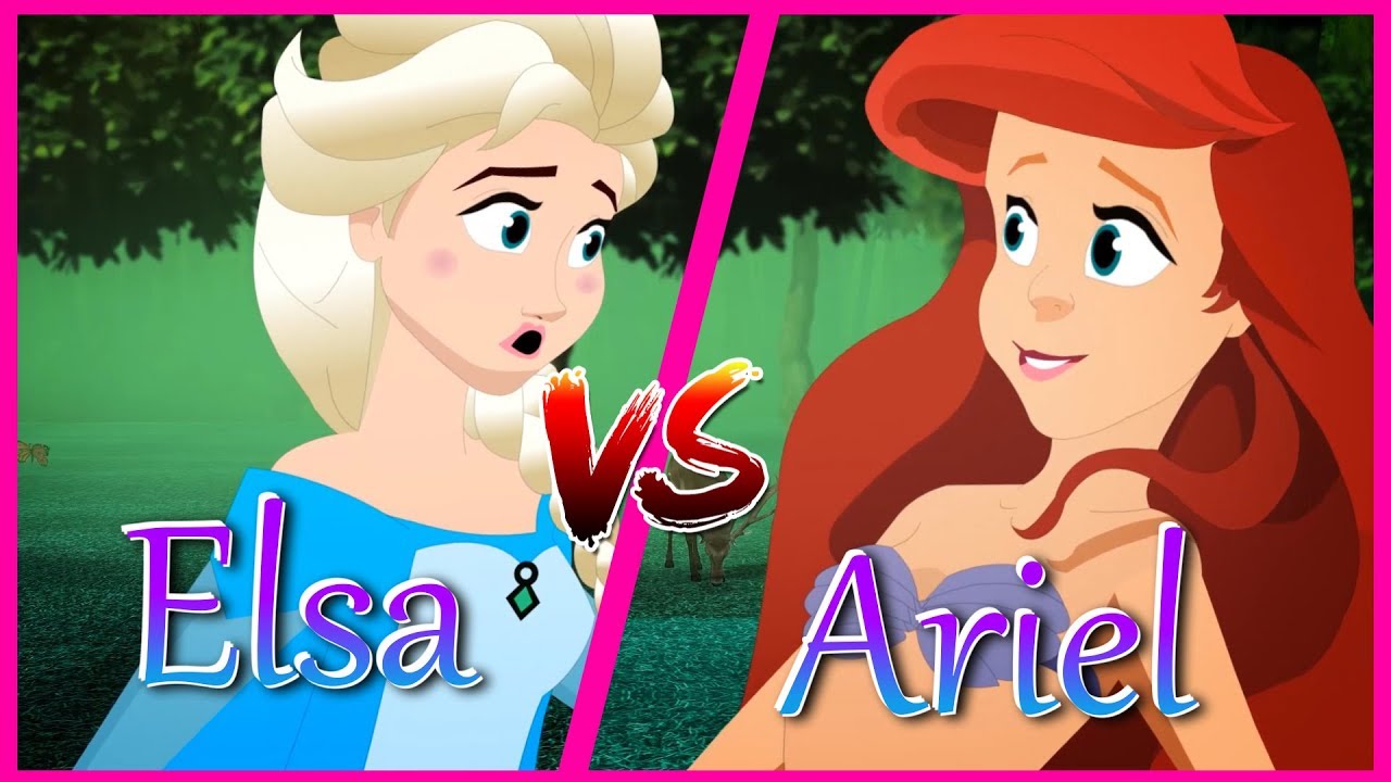 Batalla de Rap de Princesas - Elsa vs Ariel