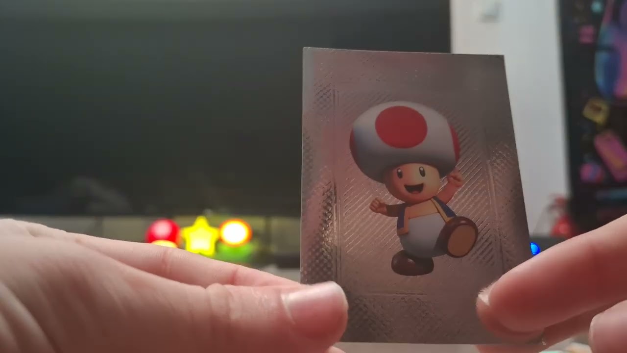 Carte collector mario 
