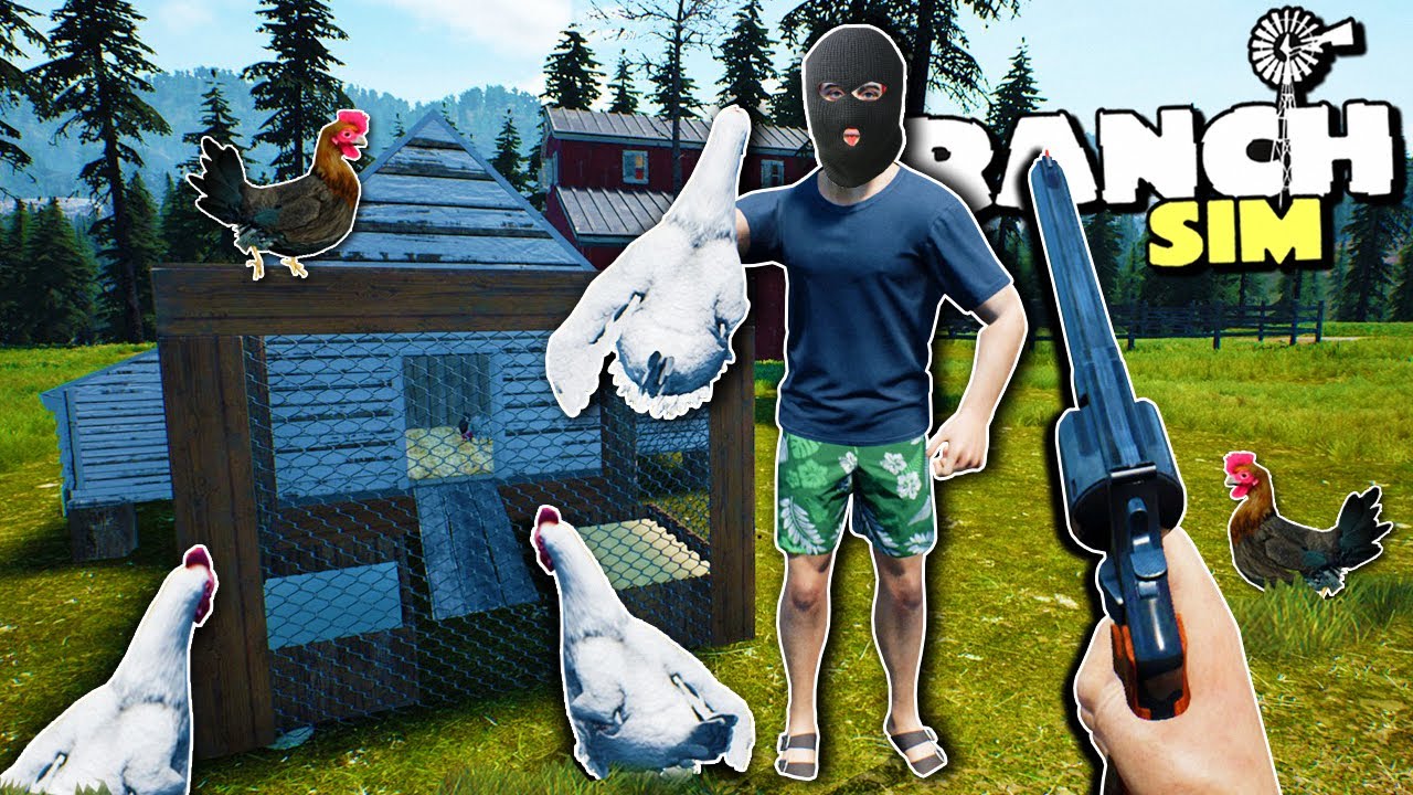 TENTARAM ROUBAR MINHAS GALINHAS! Ranch Simulator