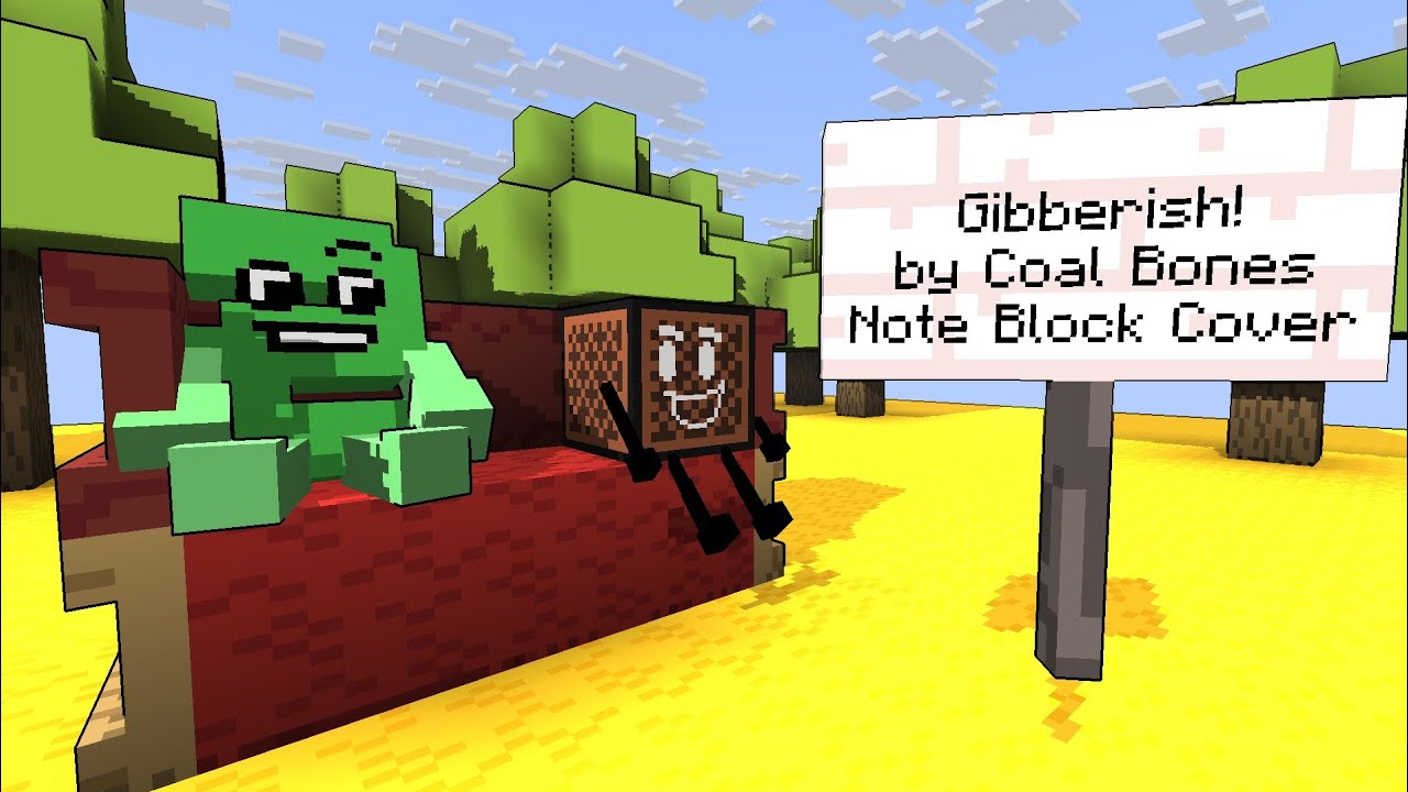 BFDI:TPOT - Gibberish! by Coal Bones (Noteblock Cover)