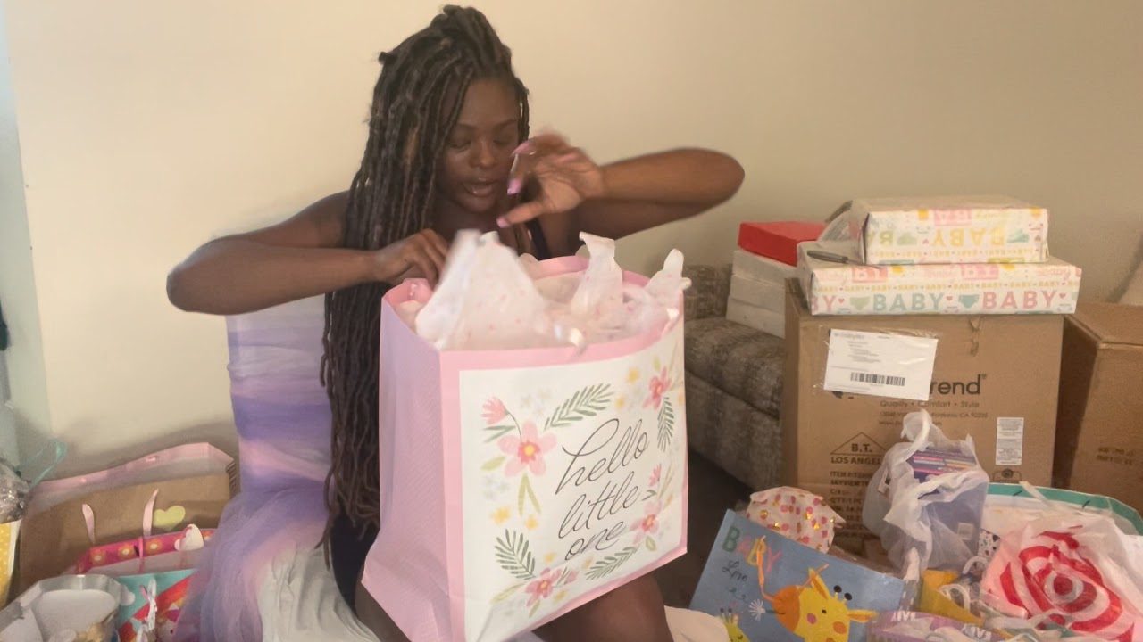 Kristen’s Baby Shower Gift Opening