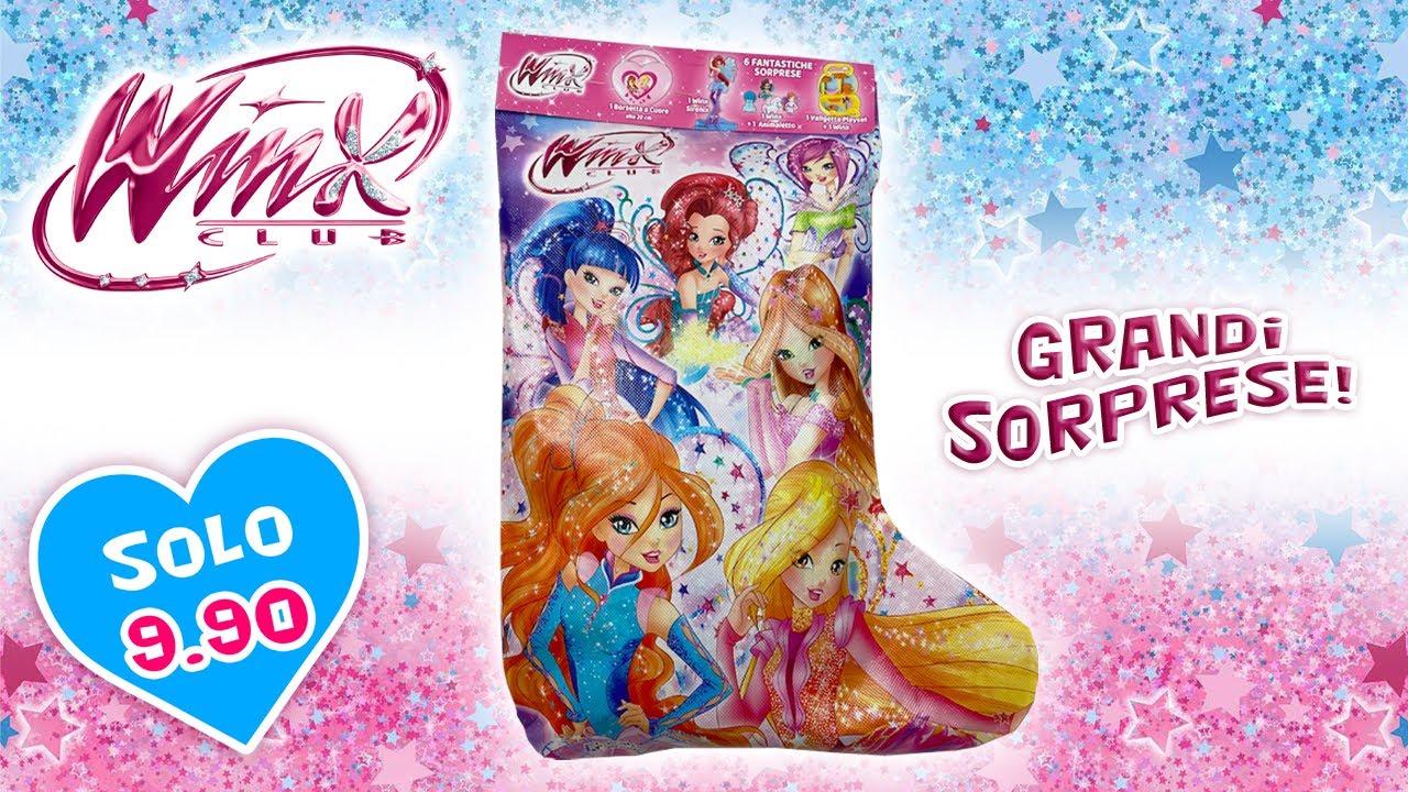 Winx Club - CALZA DELLA BEFANA WINX COSMIX! • TANTISSIME SORPRESE!