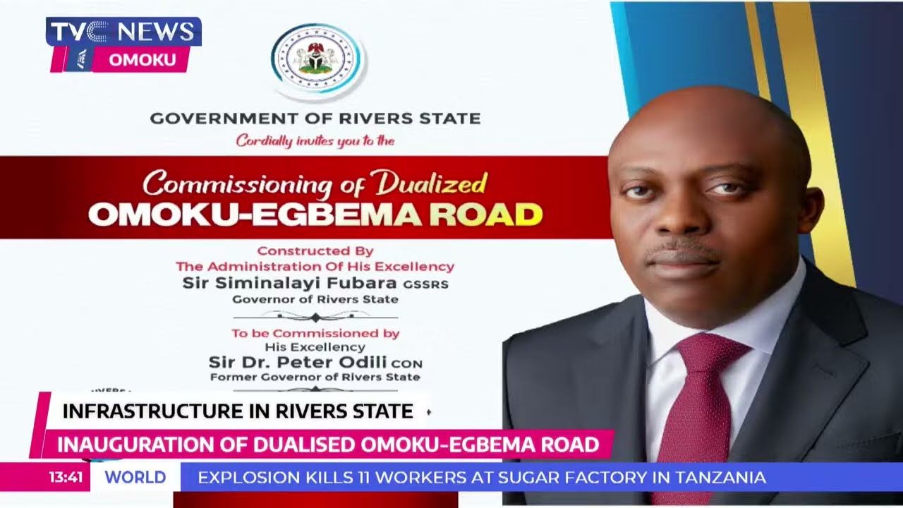 WATCH; Gov Fubara's Speech At The Inauguration Of Dualised Omoku-Egbeda Road