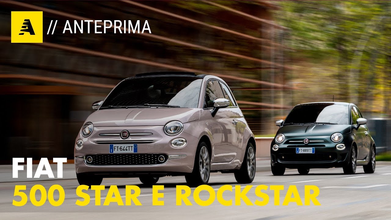 Fiat 500 Star e Rockstar | Serie speciale per un 2019 da protagonista