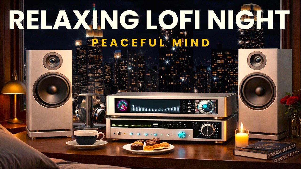 Peaceful Night Lofi | Relaxing Hip Hop Beats for Late Night Calm and Deep Sleep | Lofi for Sleep