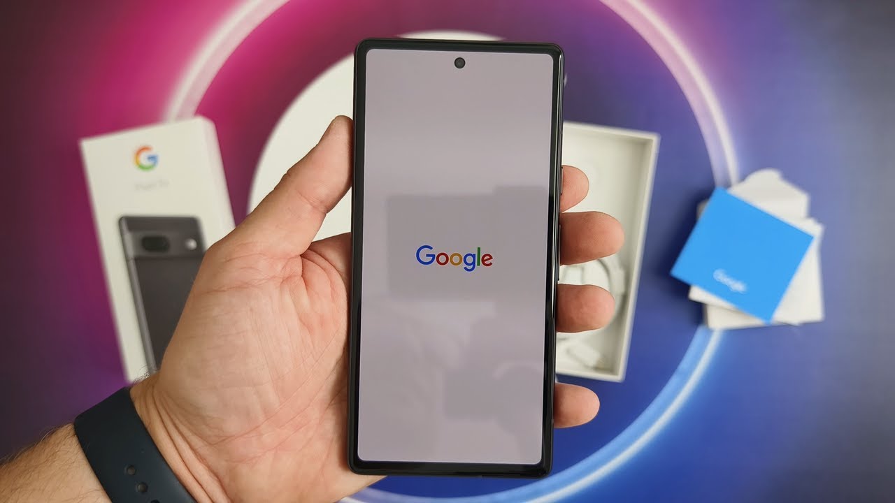 Déballage Google Pixel 7a