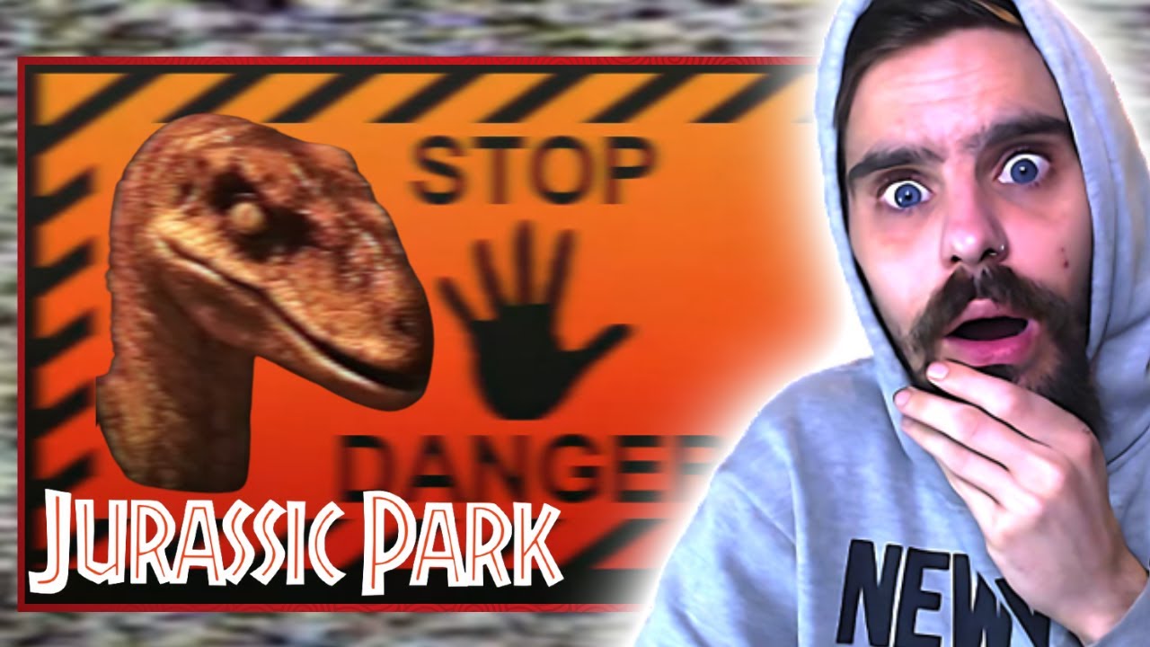 JURASSIC PARK VHS/ANALOG HORROR?? (Reaction)