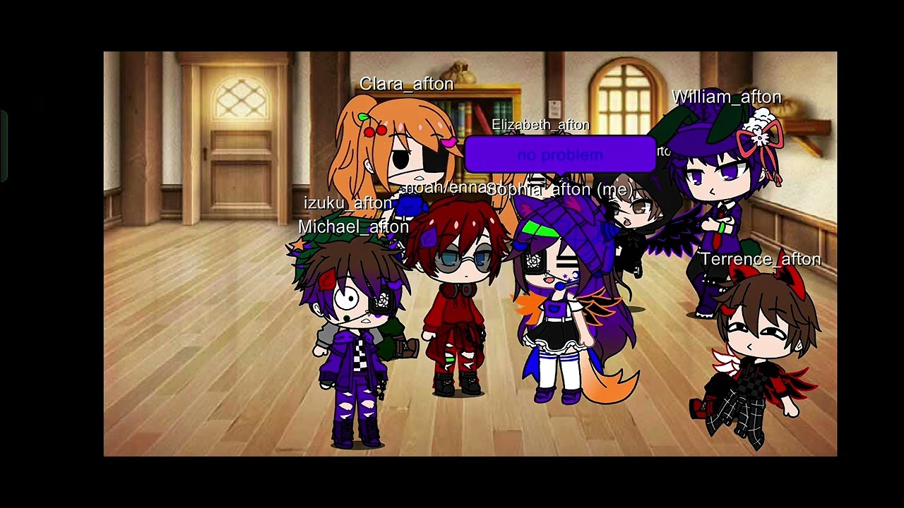 Afton family stuck in the room for 24 hours last part (Sophia,Izuku, Terrence afton au)(read desc)