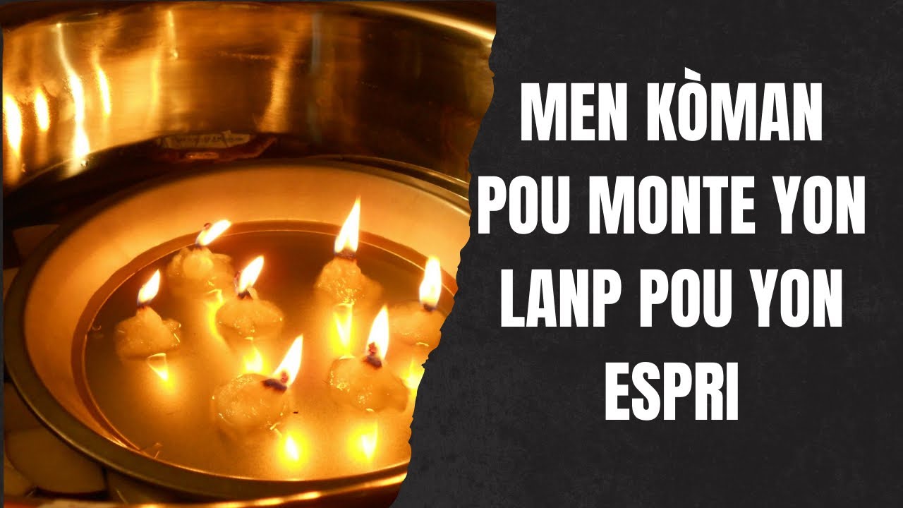 Men kòman pou w monte yon lanp