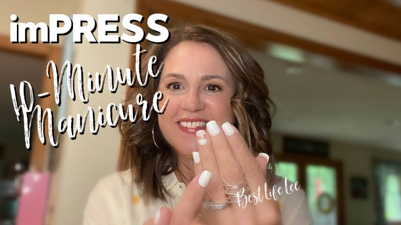 Press On Nails Tutorial DIY | Summer Nail Manicure 2021 | Short imPRESS Nails
