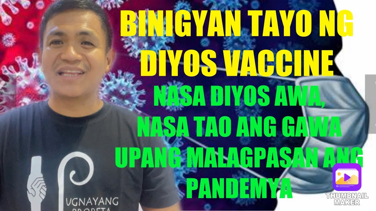 JANUARY 7, LUKE 5:12-16, MALALAGPASAN NATIN ANG PANDEMYA, NASA DIYOS AWA, NASA TAO ANG GAWA #Endemic