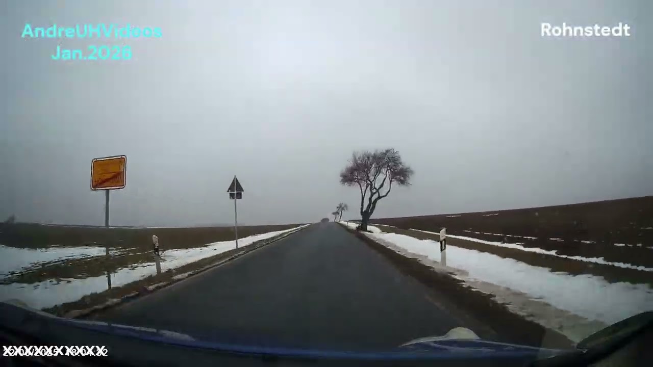 Ebeleben - Bad Tennstedt (Rockstedt/Großenehrich) (Jan.2026)